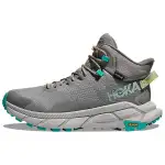 HOKA ONE ONE Trail Code GTX Slip Resistant Abrasion Resistant Mid top Outdoor Shoes Men's Gray