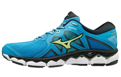 Mizuno Wave Sky 2 Comfortable Synthetic Leather Slip Resistant Abrasion Resistant Low top Running Shoes Men's