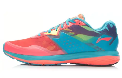 Li Ning Cushioning Slip Resistant Abrasion Resistant Low top Running Shoes Women's