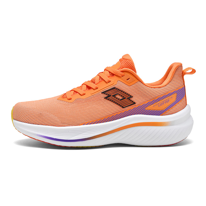 LOTTO Cushioning Slip Resistant Abrasion Resistant Low top Running Shoes Women’s Melon Orange