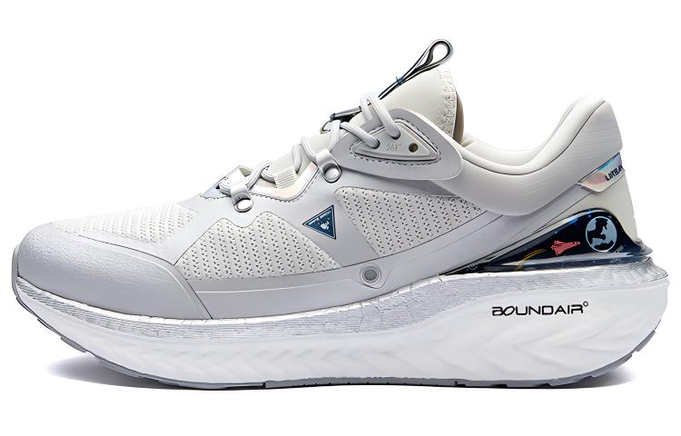 361° Comfortable Mesh, Textile Cushioning Low top Running Shoes Men’s Silver White Comfortable