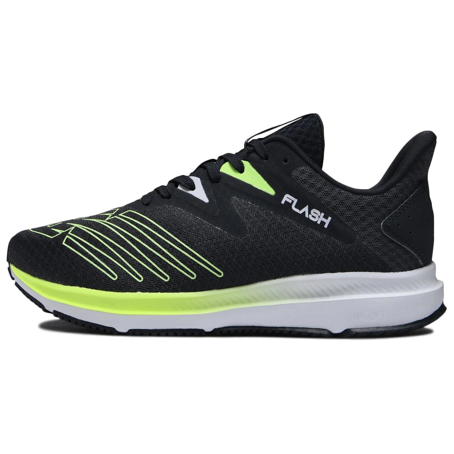 New Balance DynaSoft Flash V6 Cushioning, Wear Resistant Low top Running Shoes Men's Black Cyan