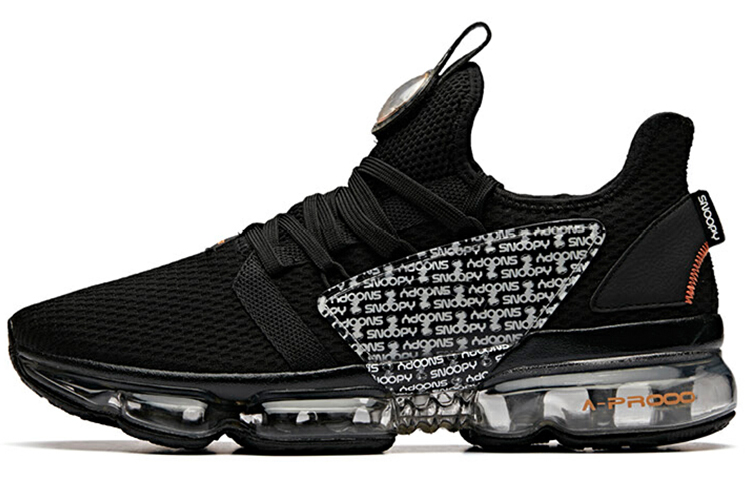Anta SEEED Fashion Mesh, Textile, Synthetic Leather Cushioning Breathable Lightweight Rebound Low top Running Shoes