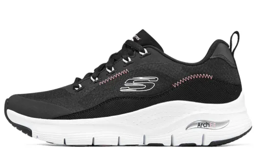 Skechers Arch Fit 'Black White Pink' Women's