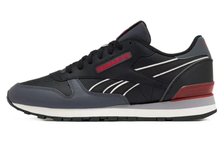 Reebok Classic Leather Clip Cushioning Abrasion Resistant Cushioning, Wear Resistant Low top Running Shoes Unisex