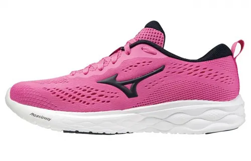 Mizuno Wave Revolt Running Shoes Women's Low Top Red/Black