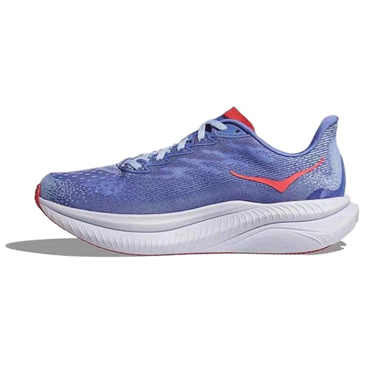 HOKA ONE ONE Mach 6 comfortable non-slip wear-resistant breathable and lightweight low-top running shoes women's blue