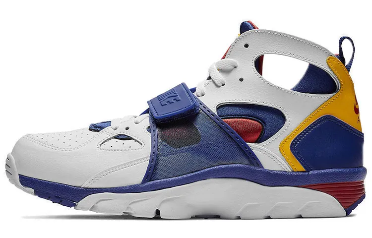 Nike Air Trainer Huarache White Regency Purple Amarillo