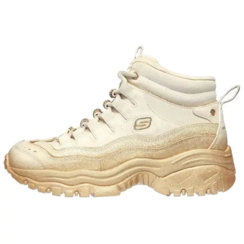 Skechers Energy High Top Running Shoes Gold Women's