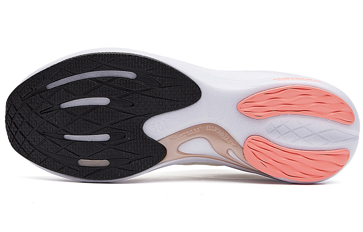 361° Flying Wing Q Rebound Technology Low top Running Shoes Women’s White Gold