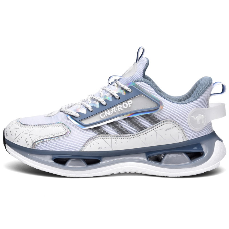 LINGHANGLUOTUO Abrasion Resistant Breathable Coverage Low top Sprint Running Shoes Men’s