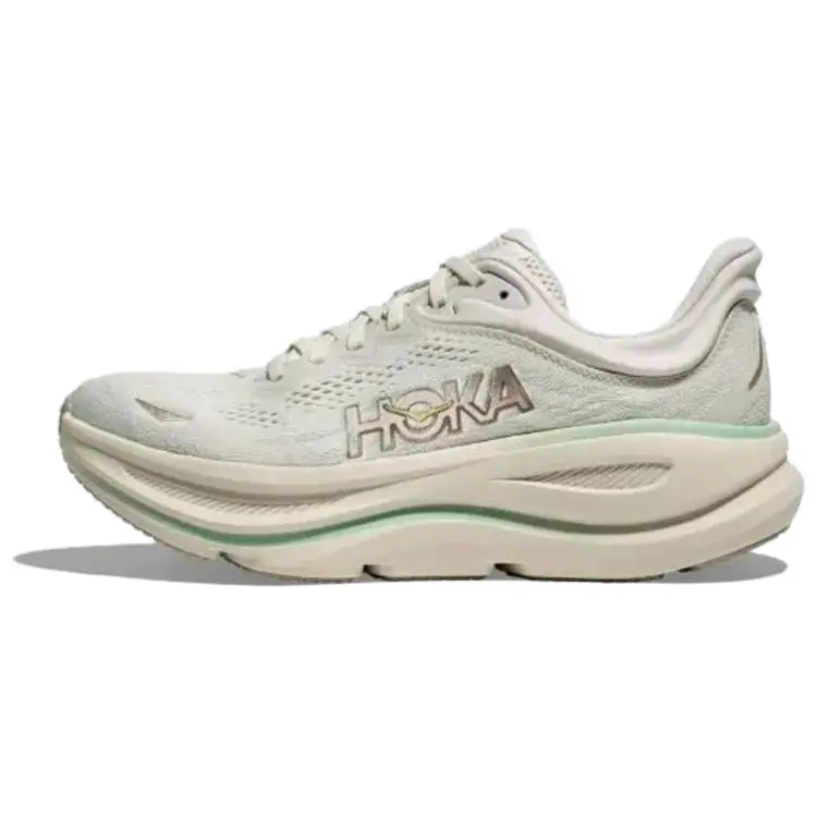 HOKA ONE ONE Bondi 9 Cushioning Support Low top Running Shoes Women's Green