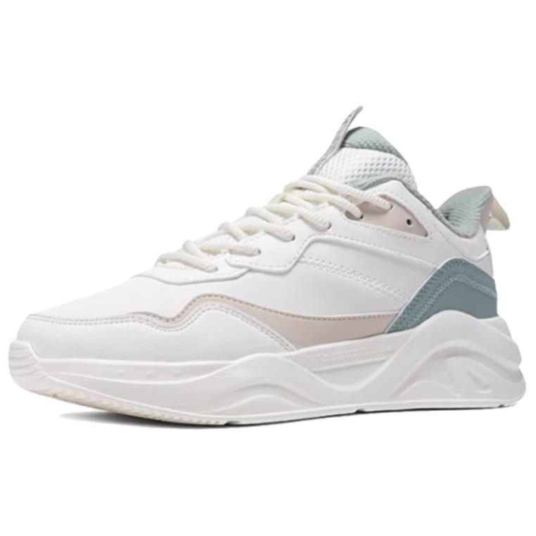 361° Cushioning Coverage Lightweight Low top Casual Running Shoes Women’s White Green