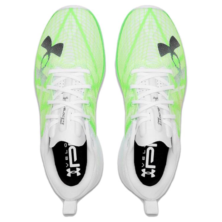 Under Armour VELOCITI PRO Breathable Running Shoes Unisex White Green