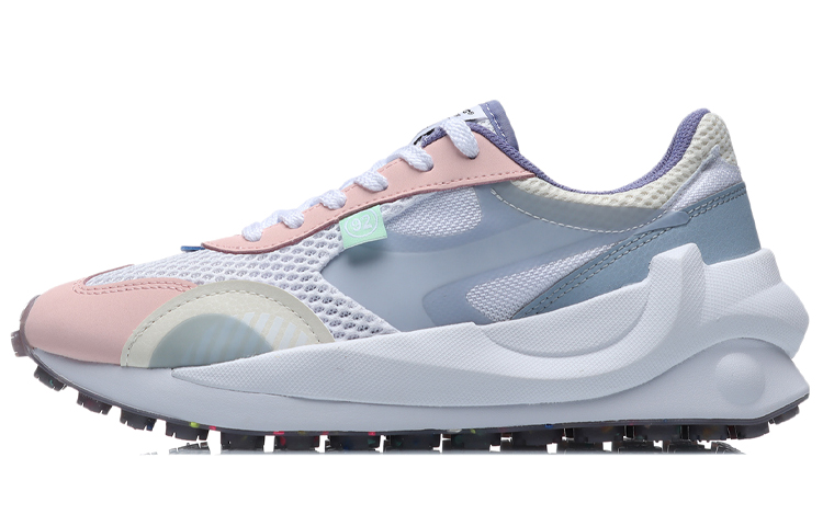 Li Ning Comfortable Textile, Synthetic Leather Cushioning Slip Resistant Abrasion Resistant Lightweight Low top