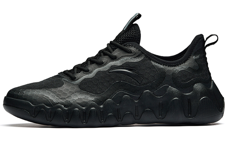 Anta Outdoor Collection Textile, Synthetic Leather Cushioning Slip Resistant Abrasion Resistant Breathable Low top