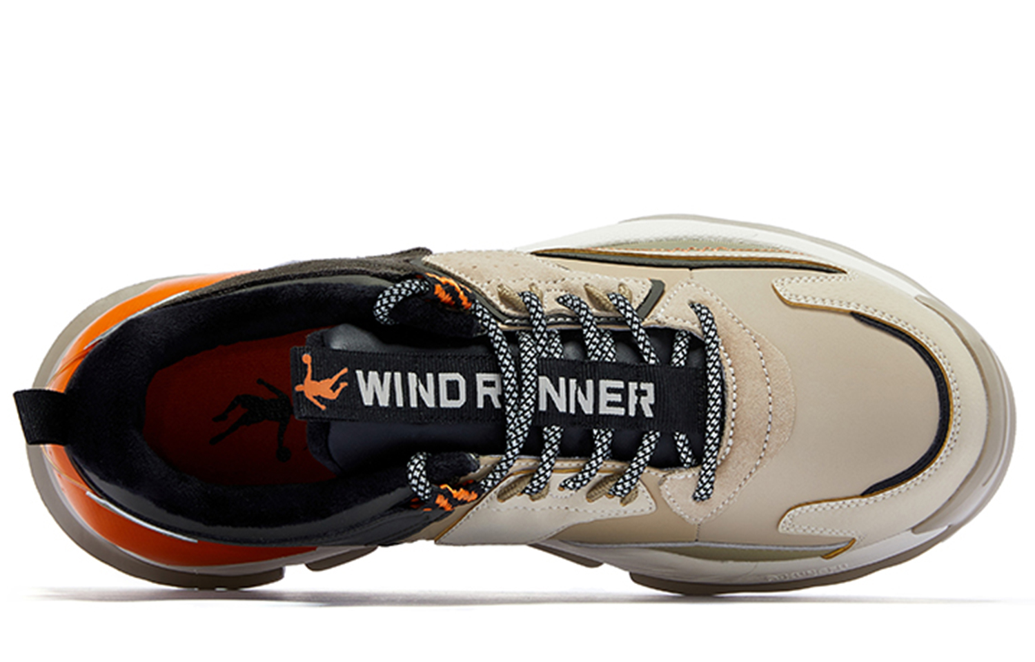 QIAODAN Sunset Glow, Fleece Lined, Comfortable Cushioning Abrasion Resistant Breathable Low top Running Shoes Men’s