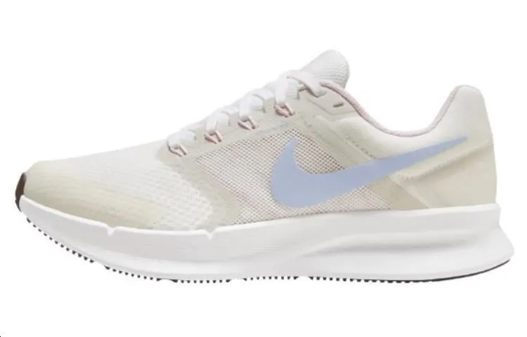 Nike Run Swift 3 Sports Cushioning Slip Resistant Lightweight Low top Running Shoes Women's Ecru Light Blue