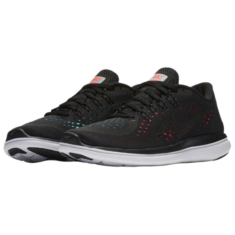 Nike Flex 2017 RN Slip Resistant Abrasion Resistant Low top Running Shoes Women’s Black