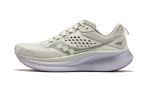 Saucony Everyday Cushioning Jogging Training Shoes Women's Light Gray Pink