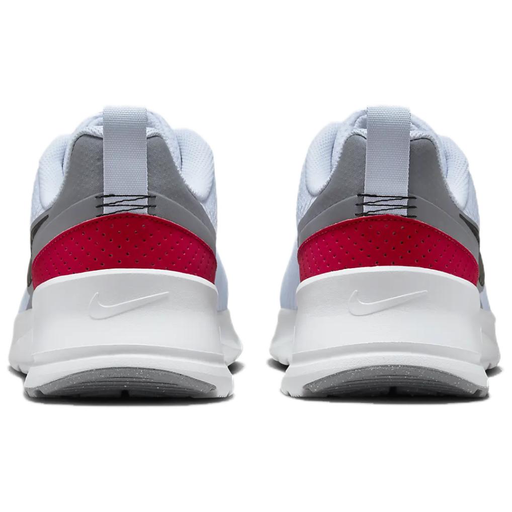 Nike Air Max Nuaxis Football Grey White Gym Red