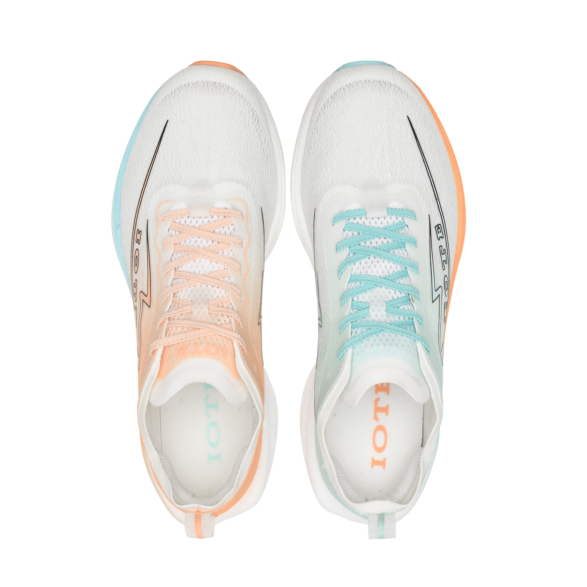 IOTE Cushioning Breathable Support Low top Marathon Training Long Distance Running Sprint Physical Fitness Test & Exam