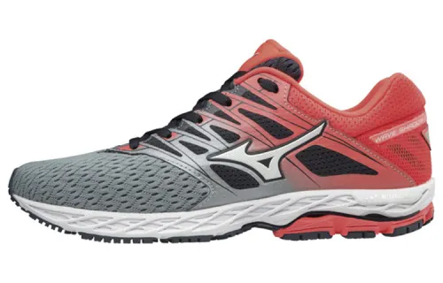 Mizuno Wave Shadow 2 Wide 'Gray Red' Women's
