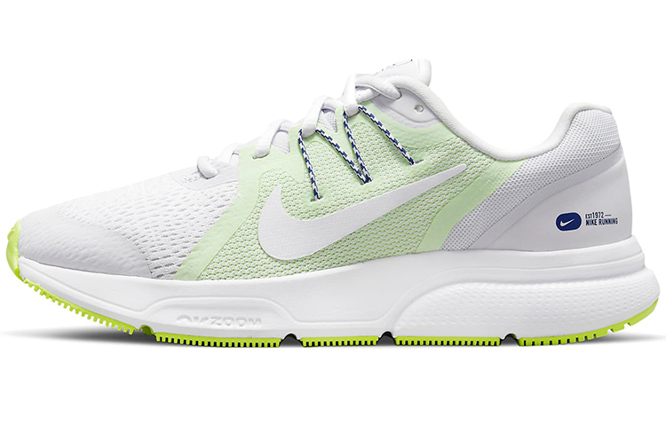 Nike Zoom Span 3 Running Shoes Women's Low Top White/Lemon