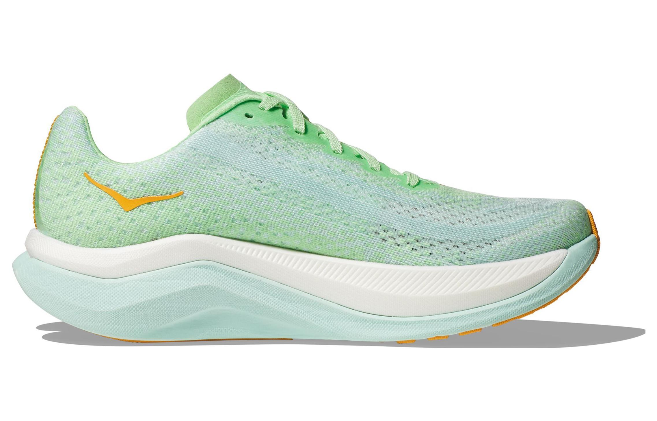 HOKA ONE ONE Mach X Lime Glow Sunlit Ocean Women’s