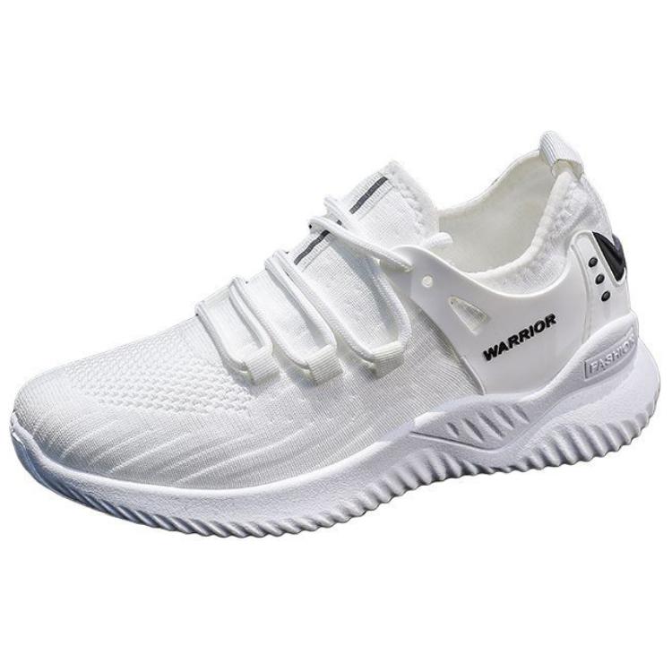 Warrior Comfortable Cushioning Slip Resistant Low top Casual Running Shoes Women’s White