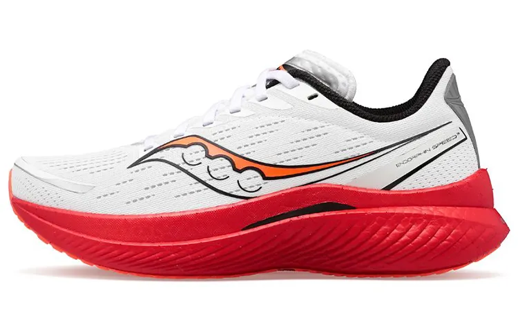 Saucony Endorphin Speed 3 Fabric Cushioning Abrasion Resistant Low top Carbon Plate Training Running Shoes Men's