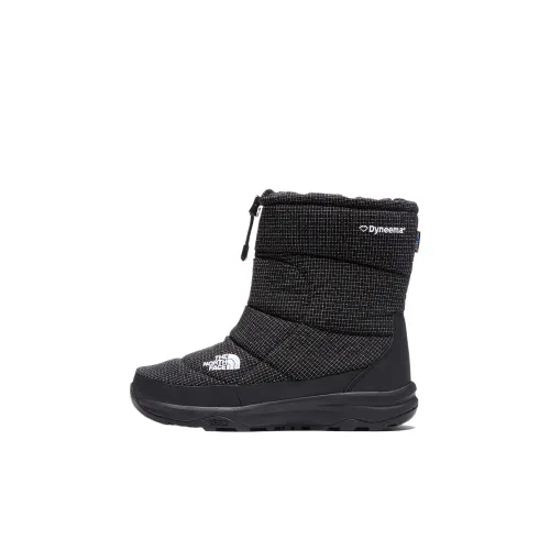 THE NORTH FACE Nuptse Waterproof And Breathable Waterproof And Breathable High top Outdoor Shoes Unisex Black