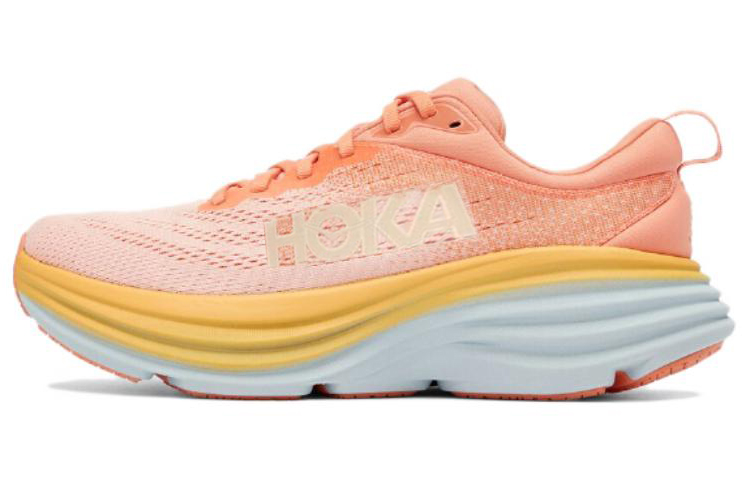 HOKA ONE ONE Bondi 8 Shell Coral Peach Parfait Women’s