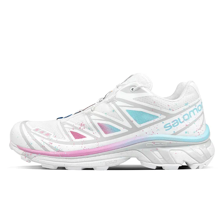 SALOMON XT 6 Slip Resistant, Abrasion Resistant, Breathable, Lightweight Low top Trail Running Shoes Unisex