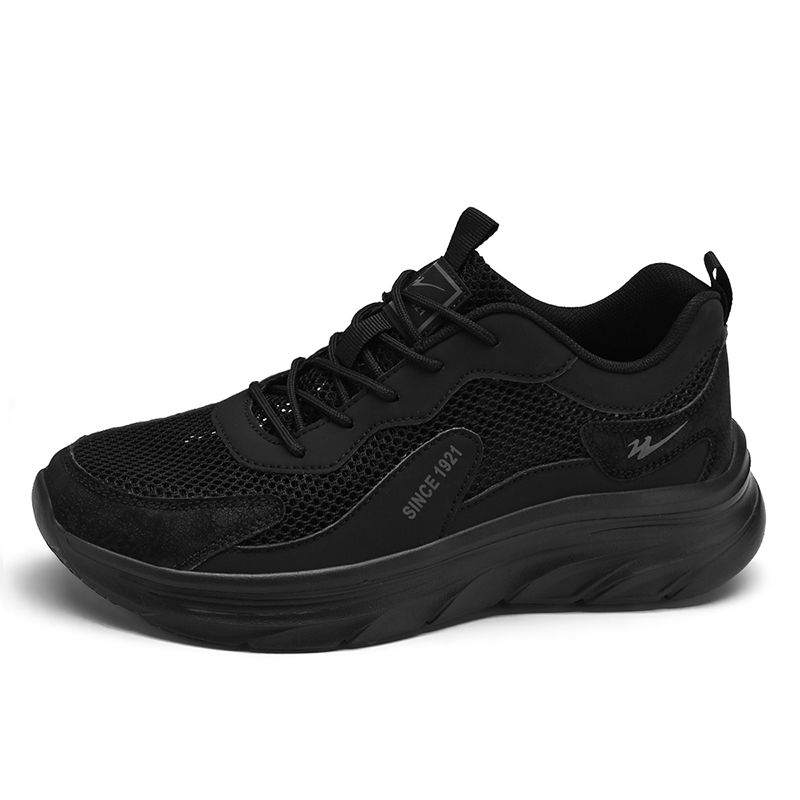 Binary Cushioning Rebound Lightweight Breathable Slip Resistant Low top Running Shoes Men’s