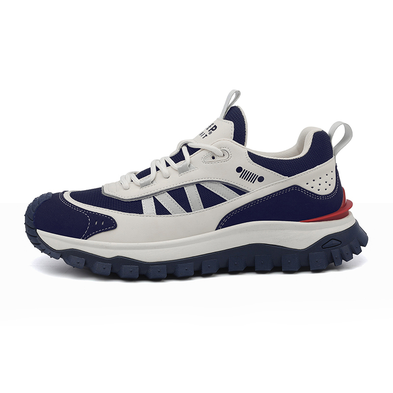 JEEP SPIRIT Abrasion Resistant Breathable Lightweight Height Increasing Low top Casual Shoes Men’s White