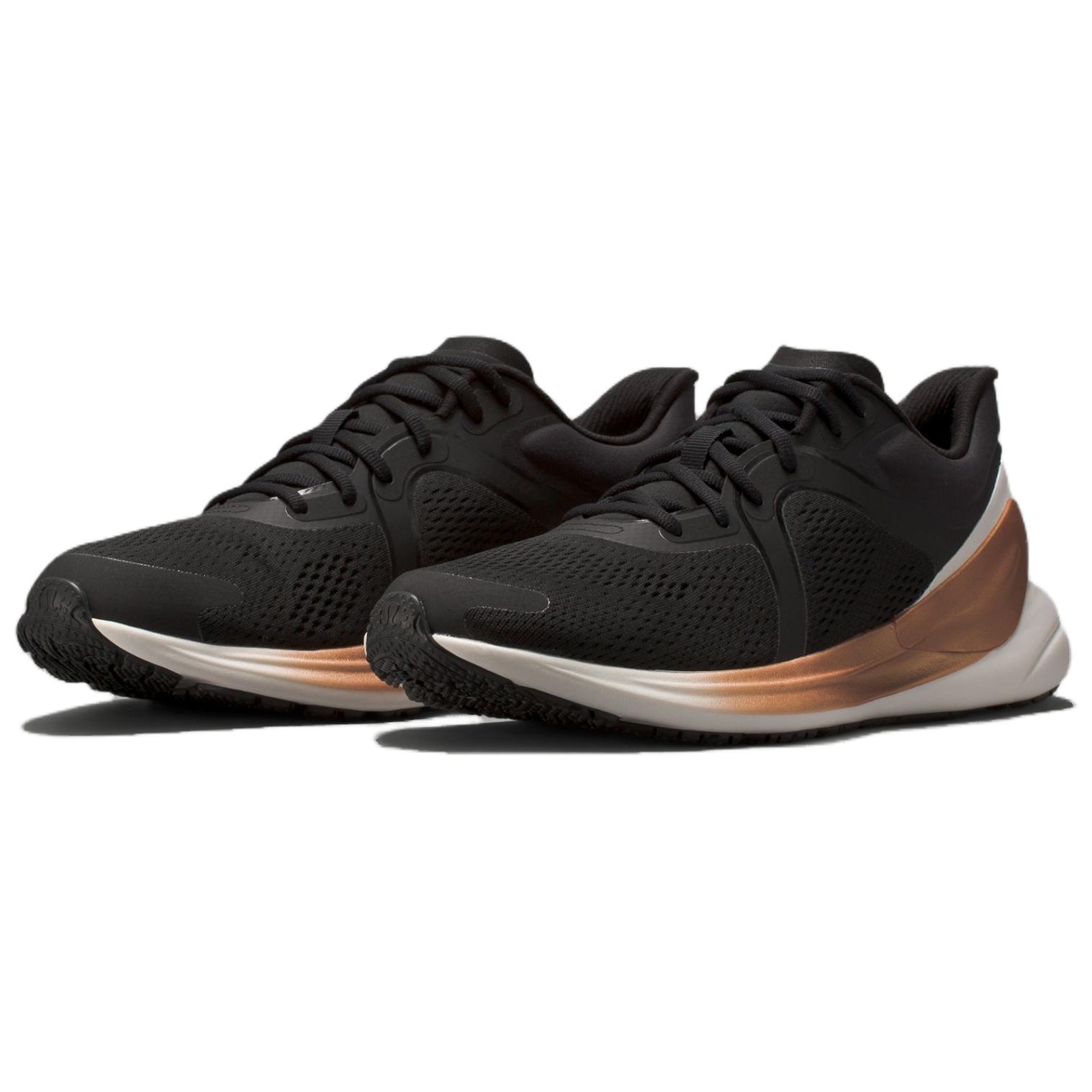 Lululemon Blissfeel Slip Resistant Abrasion Resistant Low top Casual Running Shoes Women’s Black Gold