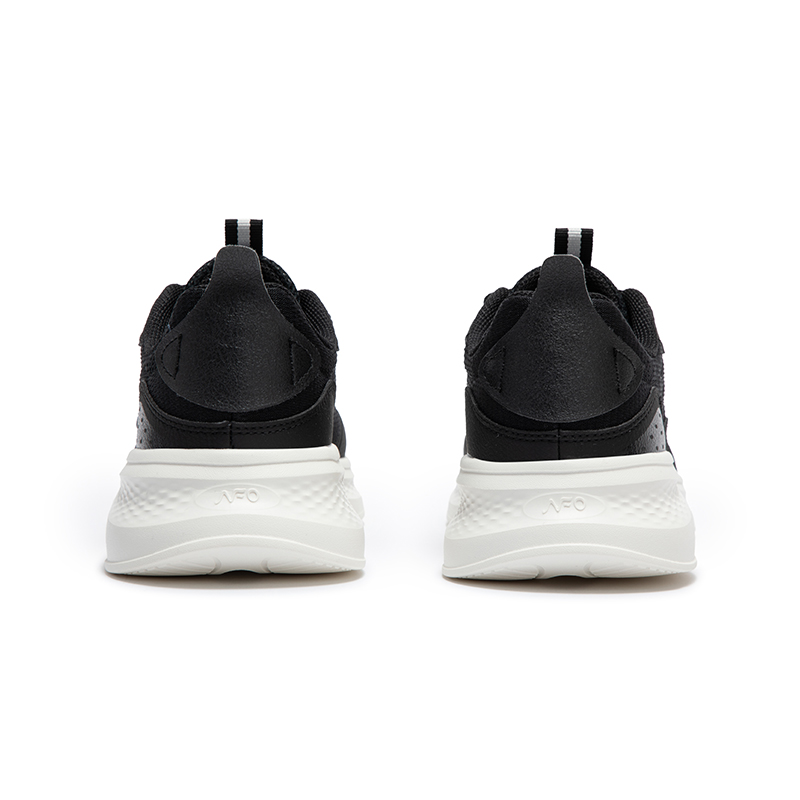 361° Lightweight Comfort 6.0 Slip Resistant Abrasion Resistant Low top Running Shoes Men’s Black White