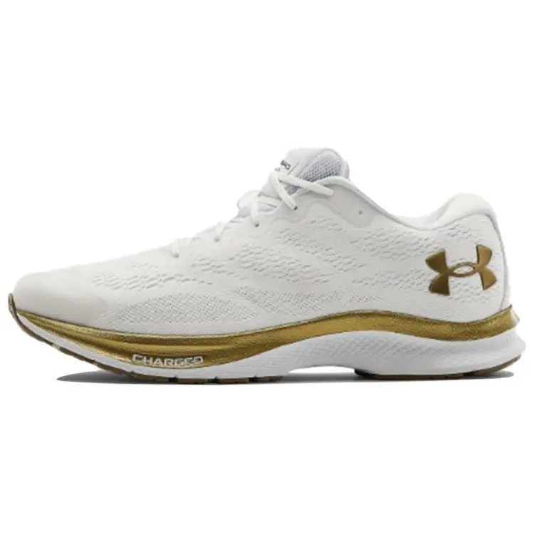 Under Armour Charged Bandit 6 'White Metallic Gold Luster'