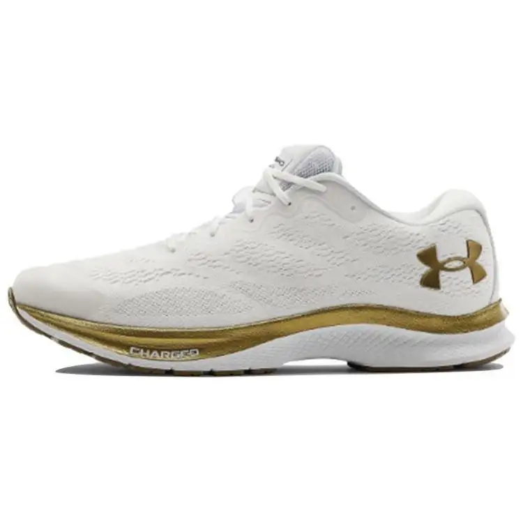 Under Armour Charged Bandit 6 'White Metallic Gold Luster'