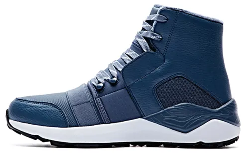 Anta Cushioning Slip Resistant Abrasion Resistant High top Running Shoes Men's
