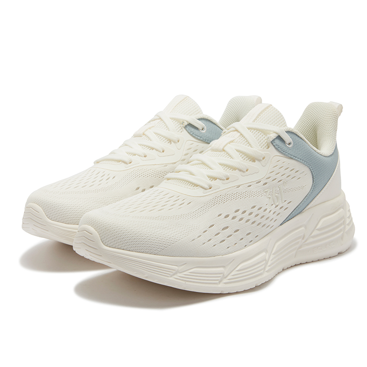 361° Slip Resistant, Abrasion Resistant, Breathable Low top Running Shoes Men’s White Mist Blue