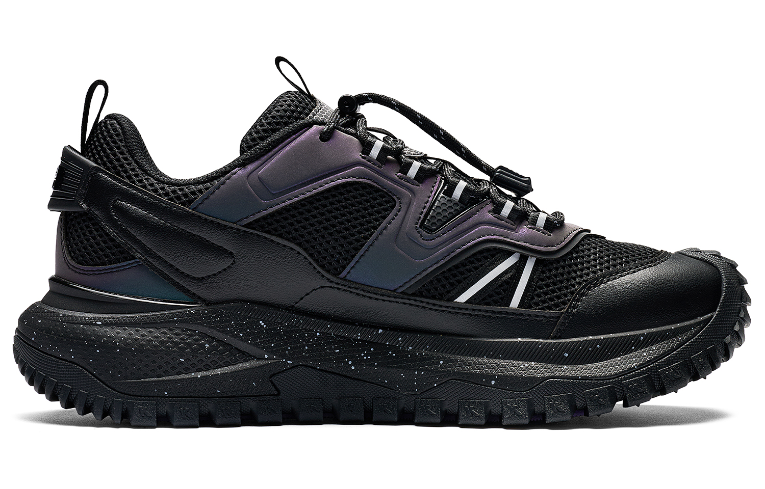 Kappa Slip Resistant Abrasion Resistant Low top Running Shoes Unisex Black