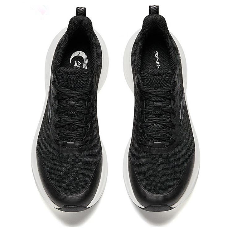 Anta Breathable Lightweight Rebound Low top Casual Running Shoes Women’s Black White