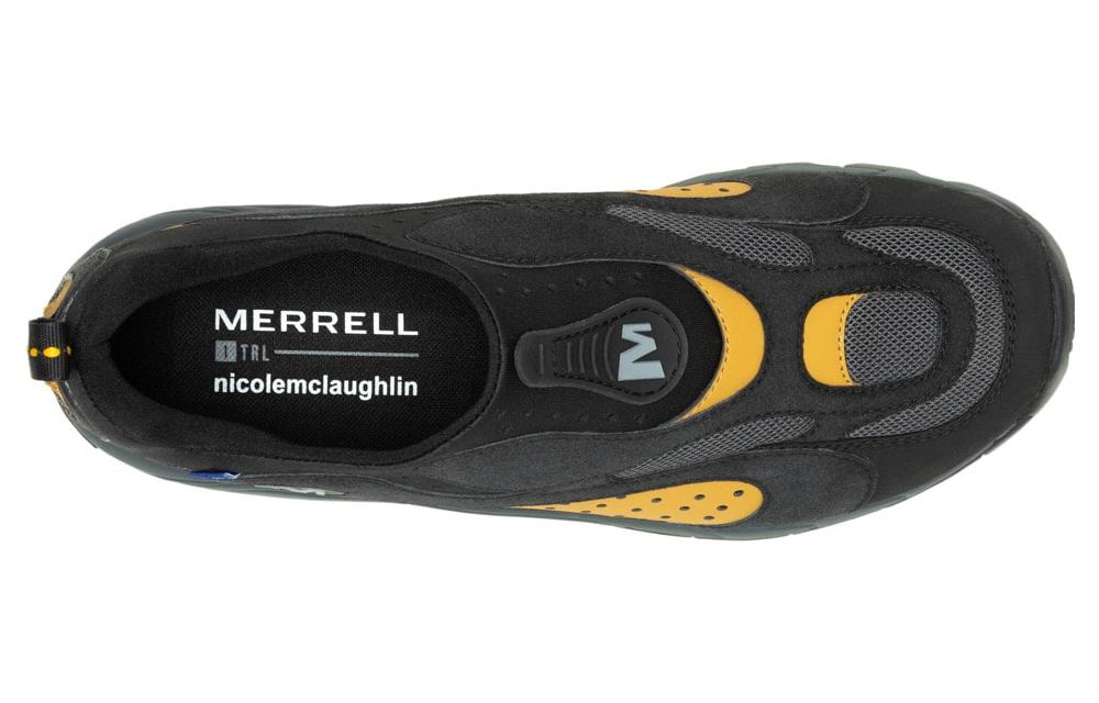 Speed Streak Nicole McLaughlin x Wmns Moc Merrell Evo 1TRL ‘Black Amber’