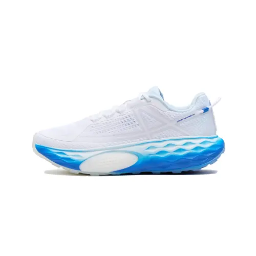 WASSUP x Anta Cushioning, Wear Resistant Low top Casual Running Shoes Women's White Blue