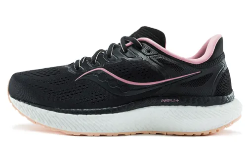 saucony Women's Hurricane 23 Wide 'Black Rosewater'