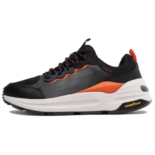 Skechers Global Jogger 'Black Orange'