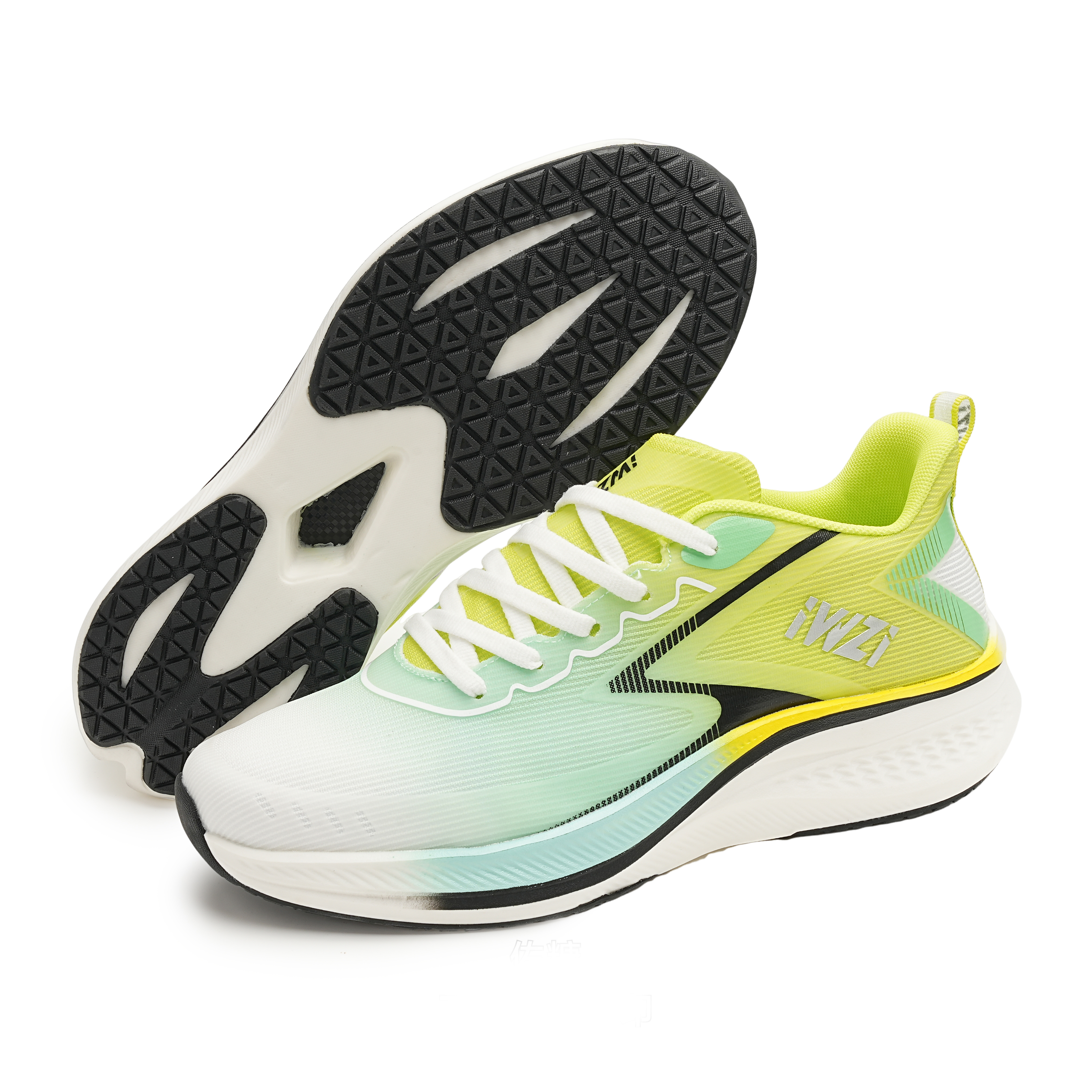IWZI Low top Running Shoes Unisex Bamboo Green