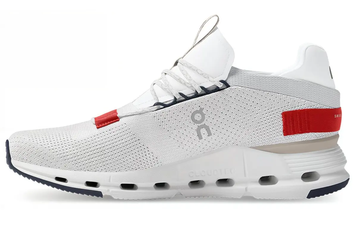 On Running Cloudnova White Red